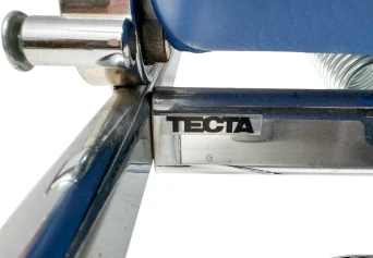 Pair of Grand Repos Lounge Chairs with Stools by Jean Prouvé Tecta , 1980s